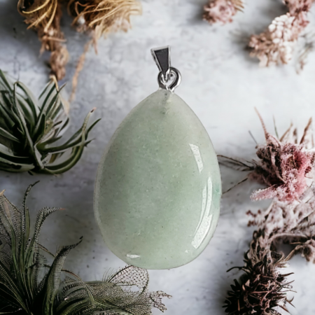 pendentif aventurine goutte